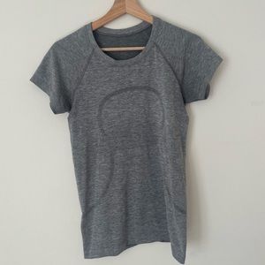 swiftly tech long sleeve gray